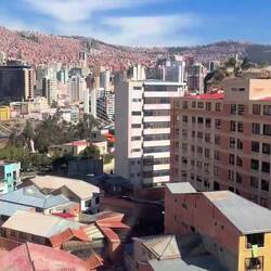 View from the teleférico