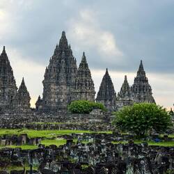 Yogyakarta, Prambanan-Tempel, Indonesiens größte hinduistische Stätte (Roro Jonggrang Tempel)