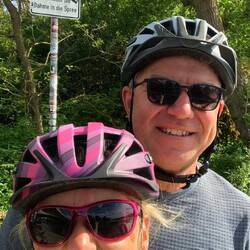 Geschafft, nur noch 16 km bis nach Hause