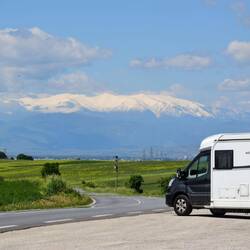 ...mit Blick auf den Olymp
