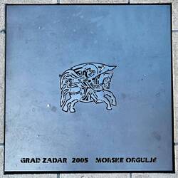 C'est d'ici que sort les sons mystérieux de l'orgue maritime de Zadar