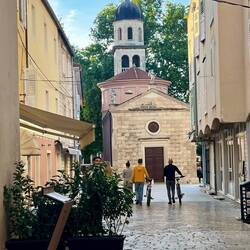 Des petites rue piétonnes, et cyclistes, bien sûr