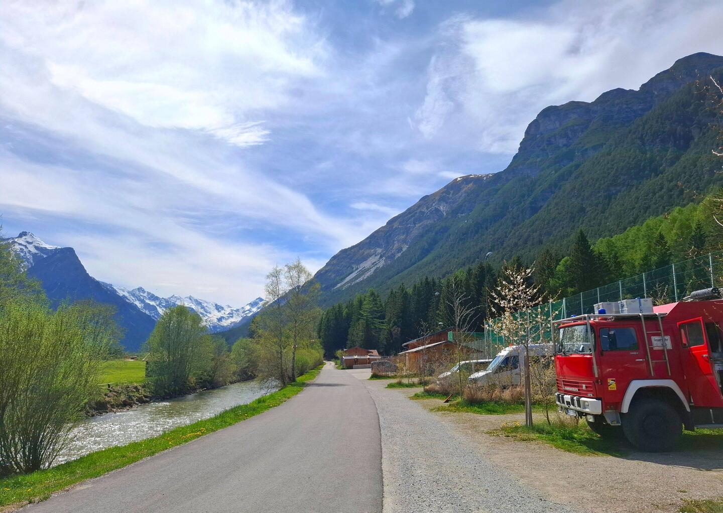 Stellplatz mit Panorama