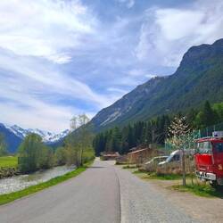 Stellplatz mit Panorama