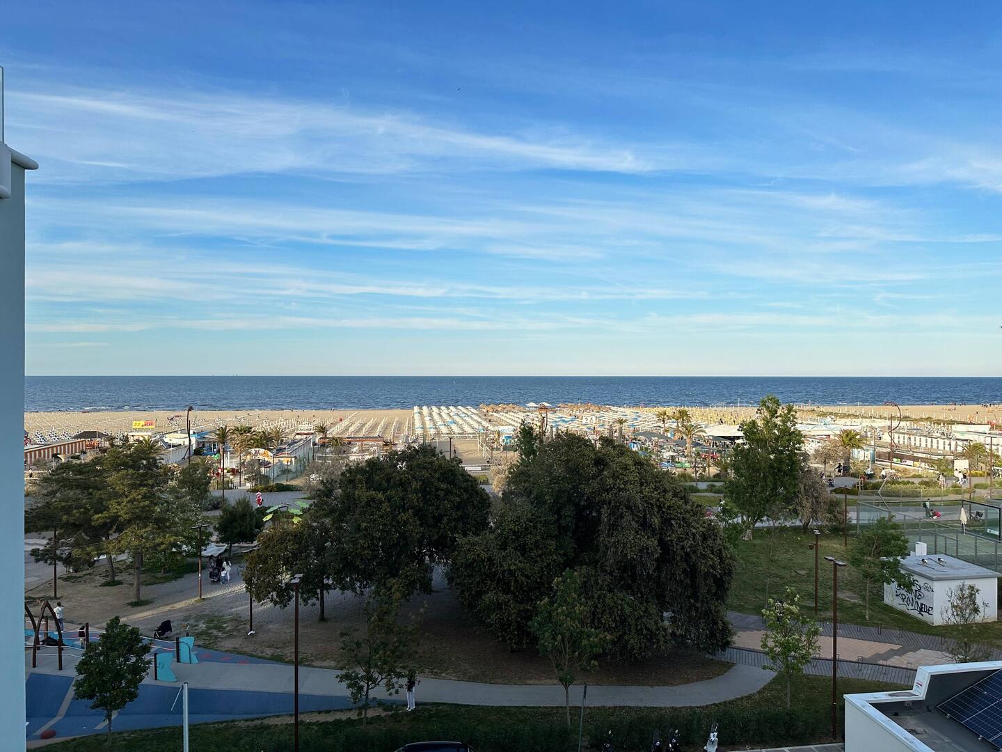 Blick auf den Strand
