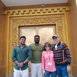 Two guys from Bangalore, India we chatted with.