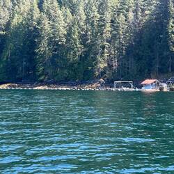 Fish farm.
