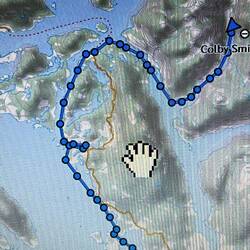 Inreach track today.