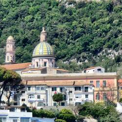 The dome is made from ceramics
