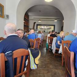 Lunch on our tour