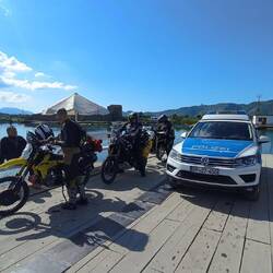 Wenn die Bundespolizei sich aufs Navi verlässt...