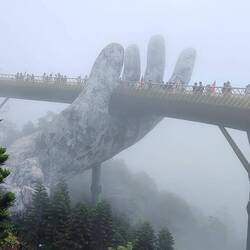 Golden bridge