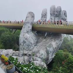 Golden bridge