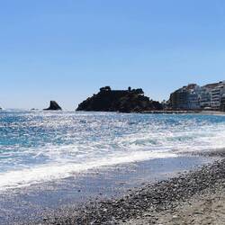 Plaža top, sam preveč piha dans.