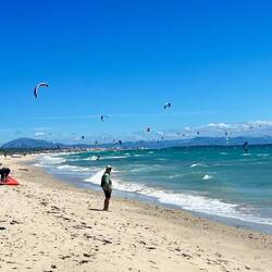 ... ein Kitesurfer Eldorado