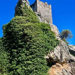 Der namensgebende Turm für unseren Campground Torre de la Peńa
