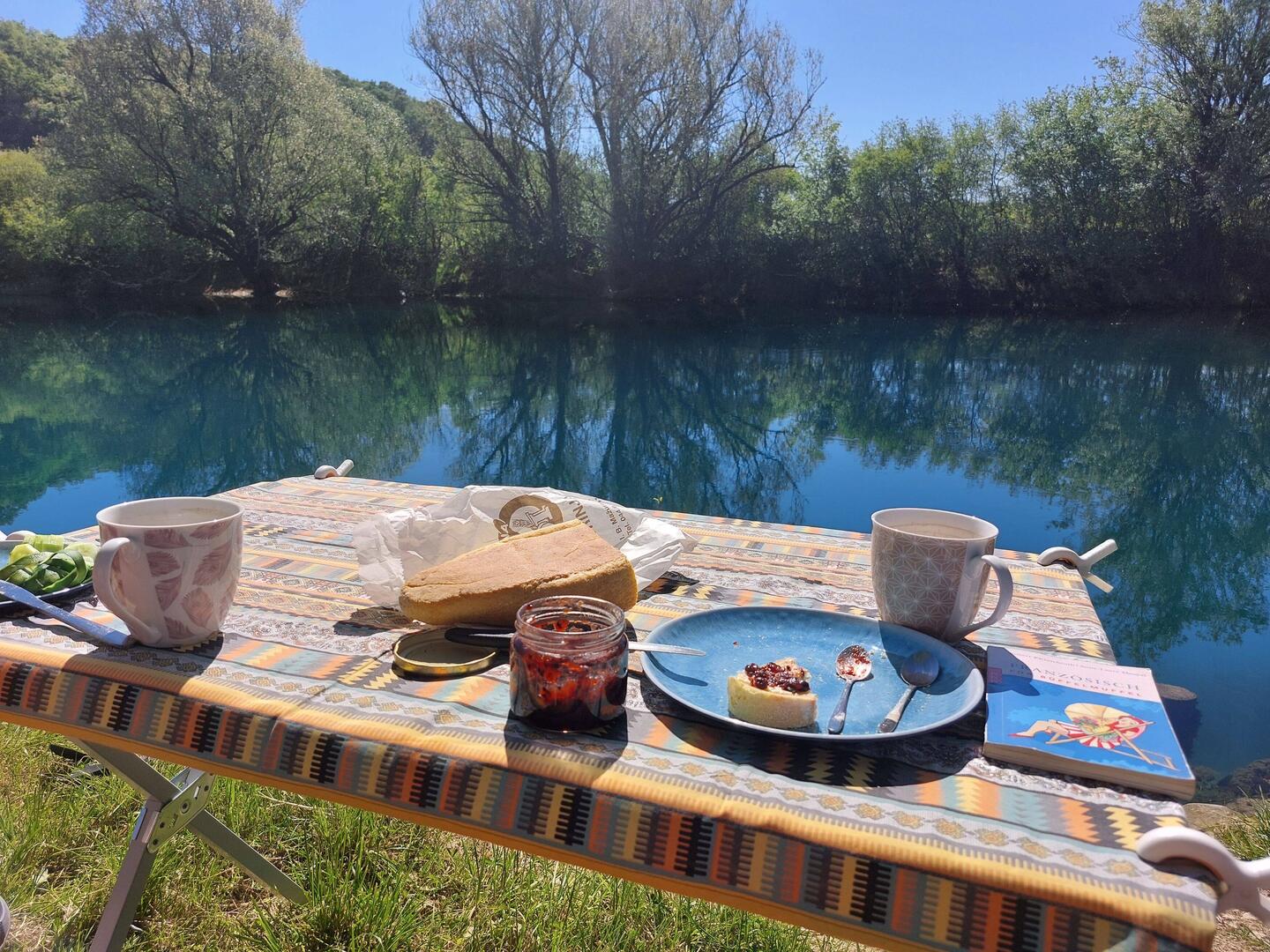 Frühstück am Klokot