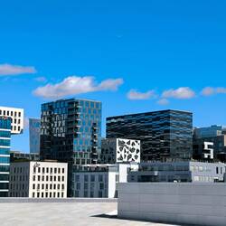 Barcode genannte Hafencity