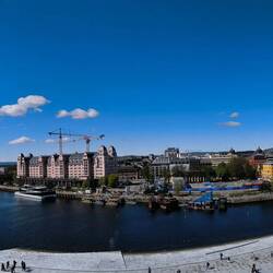 Blick vom Dach der Oper