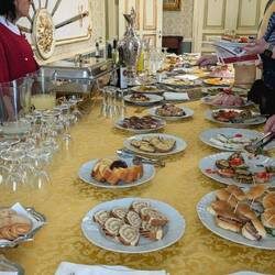 They out out a nice spread