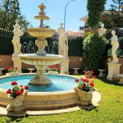 Fountain at the Villa