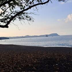 Der Nationalpark liegt direkt am Meer