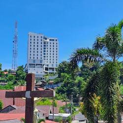 Und hier das Kontrastprogramm - unser Hotel in Manado