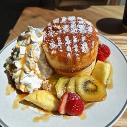 Von diesen Pancakes hatte ich einen Zuckerschock