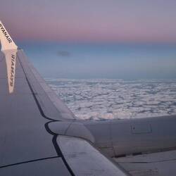 Morgenstimmung über den Wolken