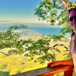 Lake Malawi from Mushroom Farm