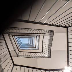 Im Treppenhaus