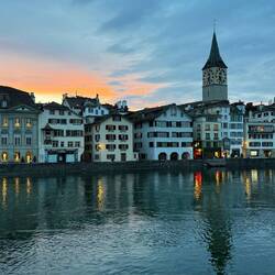 Altstadt, links und rechts der Limmat