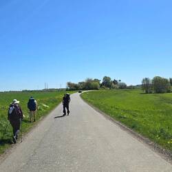 Dann der Asphalt