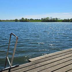 Tolle Badestelle in der Siedlung Wittmoldt