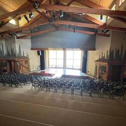Young Life Christian Youth Camp auditorium