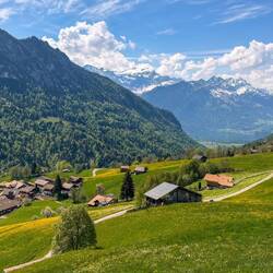 Blick zurück oberhalb Habkern