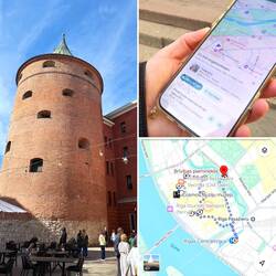 ChatGPT & Google zeigen uns den Weg unkompliziert zum Pulverturm.