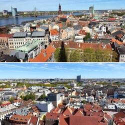 Die Daugava fließt durch Riga und verbindet die Stadt mit der Ostsee und wichtigen Handelsrouten.