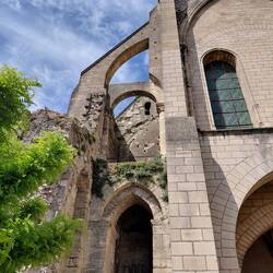 The ruins of Tour Charlemagne