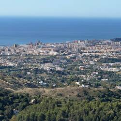 Looking Down Upon Fuengirola City