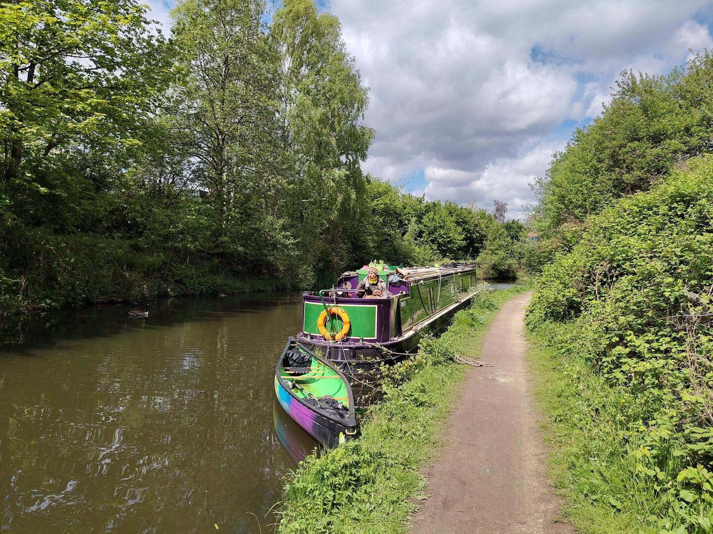 You wouldn't believe there was an Aldi just 20m up the bank