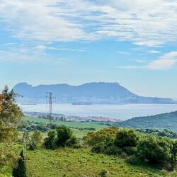 Gibraltar aus der Ferne