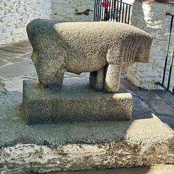 Replica of a 3rd century B.C. sculpture