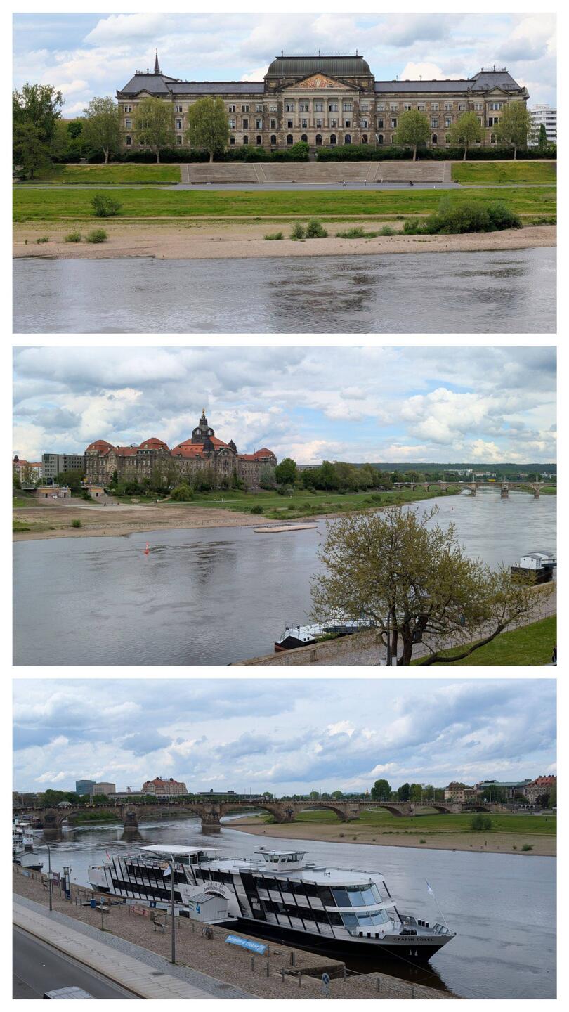 Blick auf die Elbe