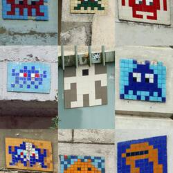 Alle Spacinvader die noch aktiv sind 9 von 10✔️