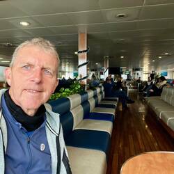 Pas foule sur le ferry