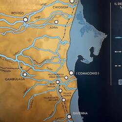 The Po Delta during Roman times — Museo Delta Antico.