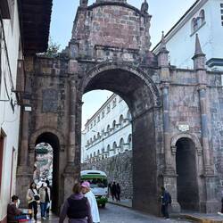 Old City Gate in Cusco