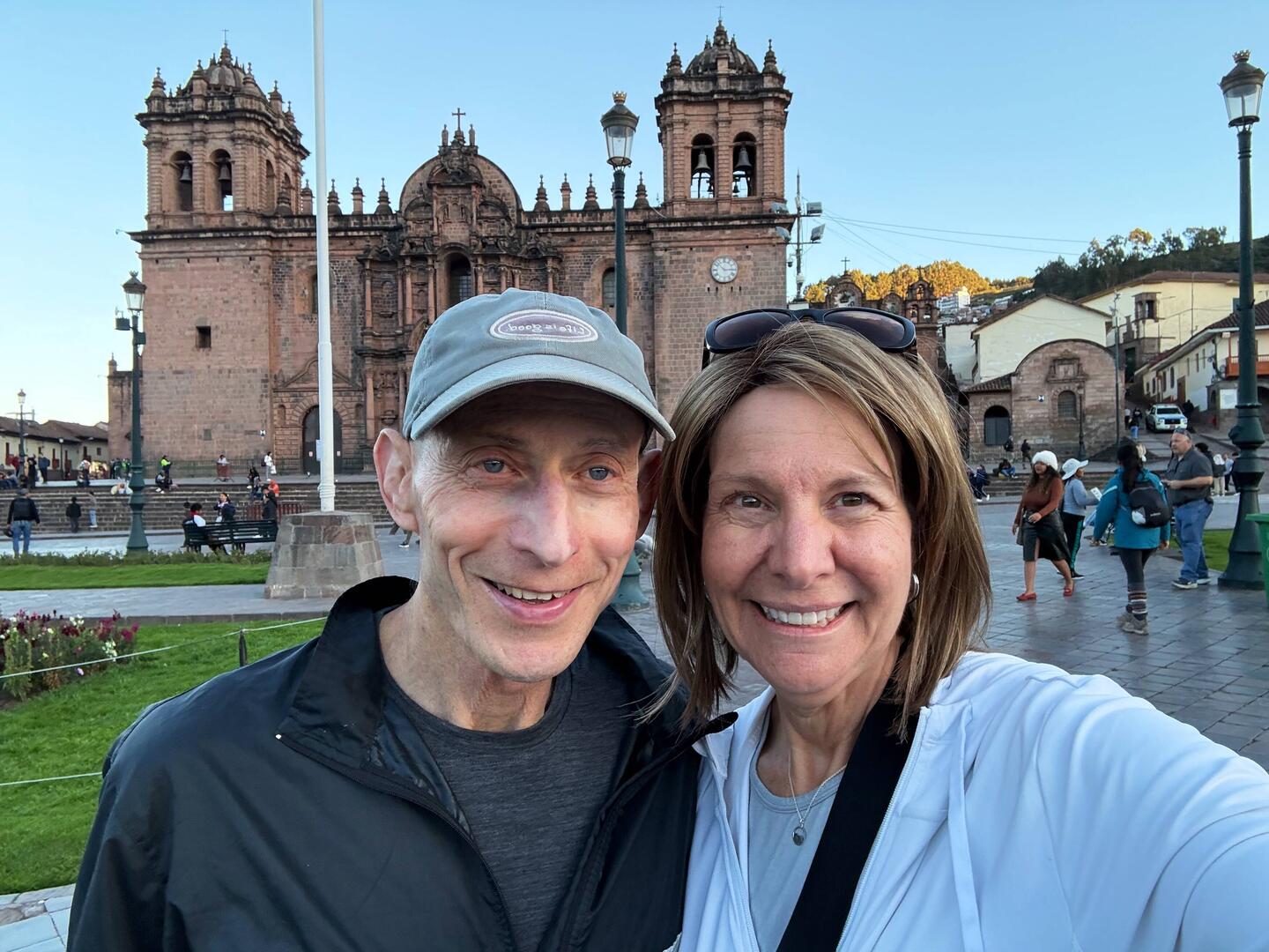 Selfie at the Plaza de Armes