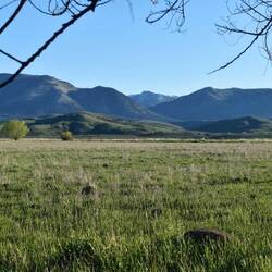 View from our 'campsite'
